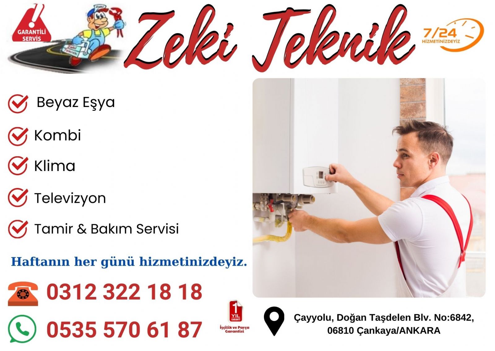 Ümitköy Kombi Servisi