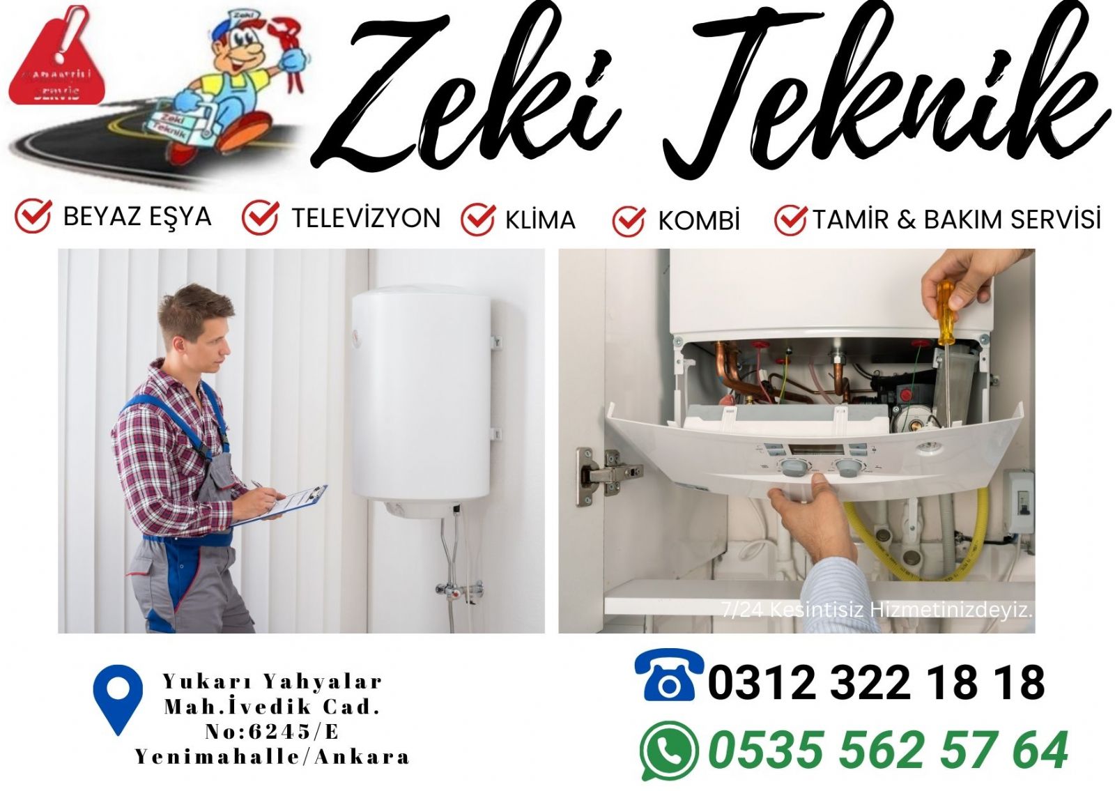 İvedik Kombi Servisi