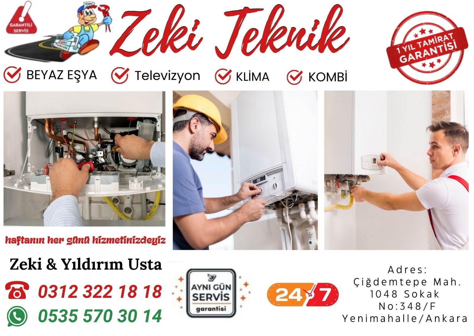 Şentepe Kombi Servisi
