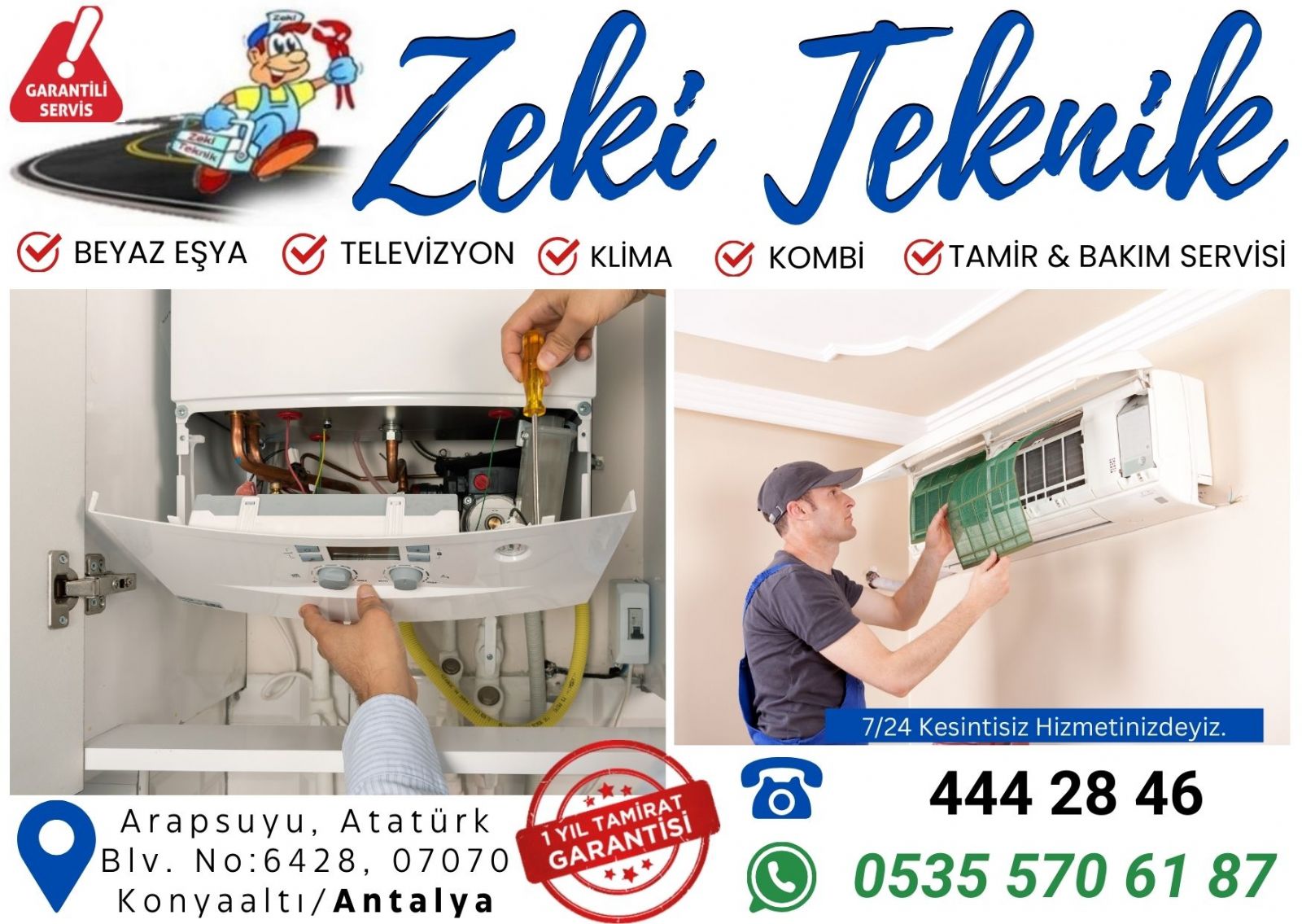 Arapsuyu Kombi Klima Servisi