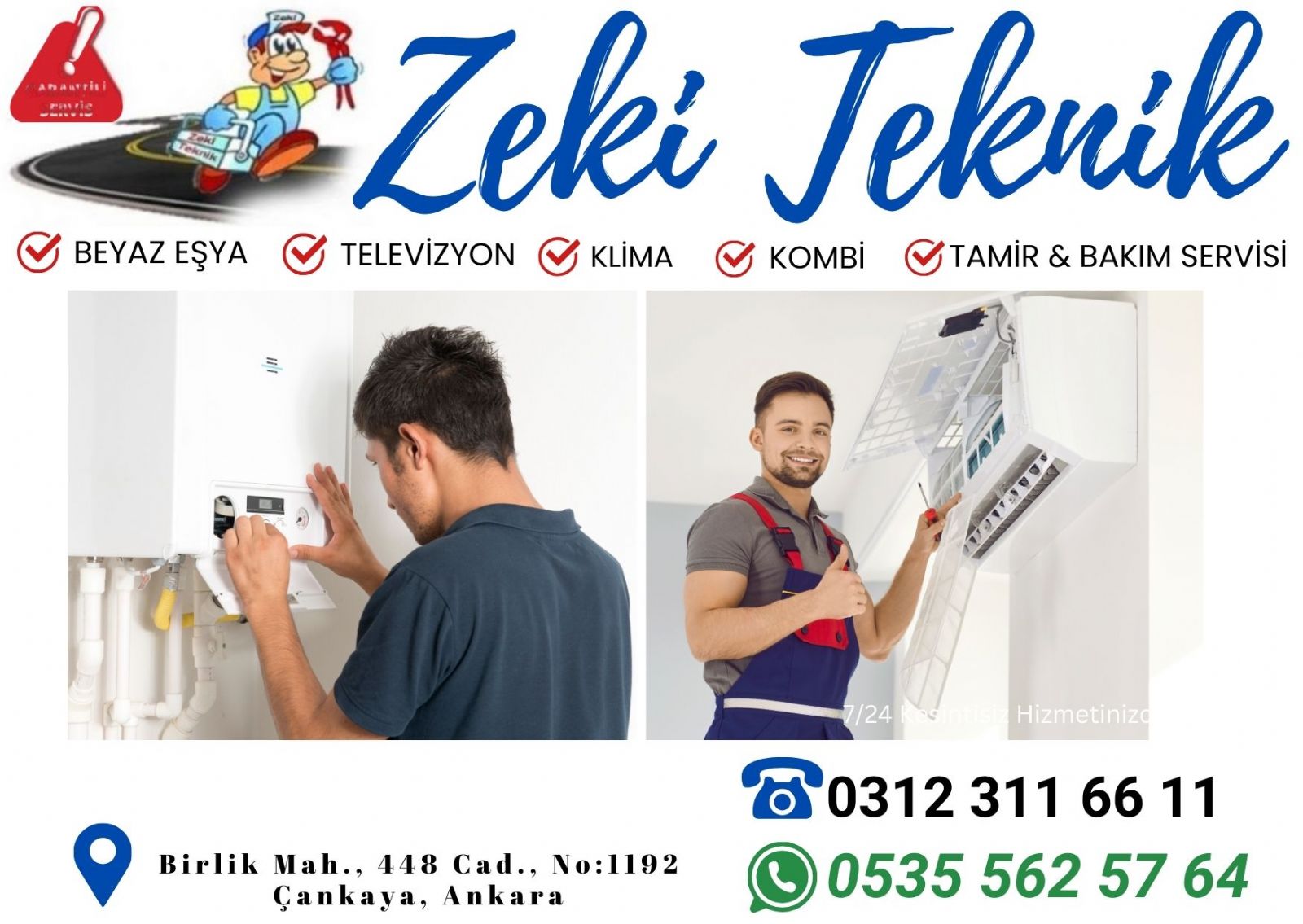 Birlik Mahallesi Kombi Servisi