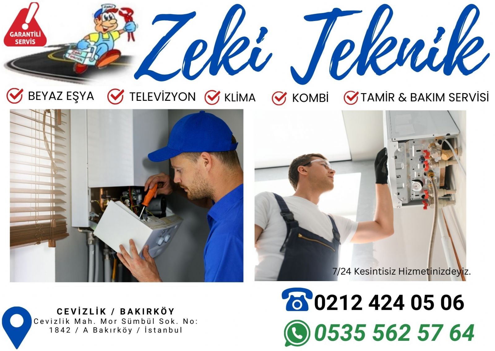Cevizlik Kombi Servisi
