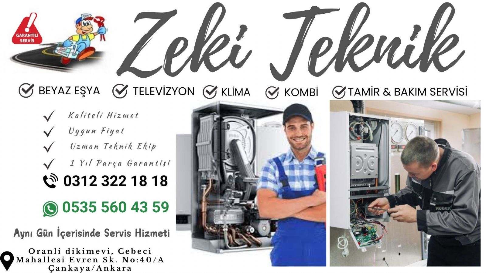 Dikimevi Kombi Servisi