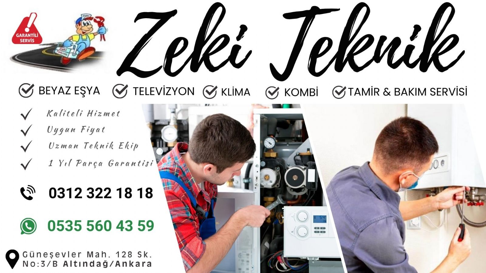 Güneşevler Kombi Servisi