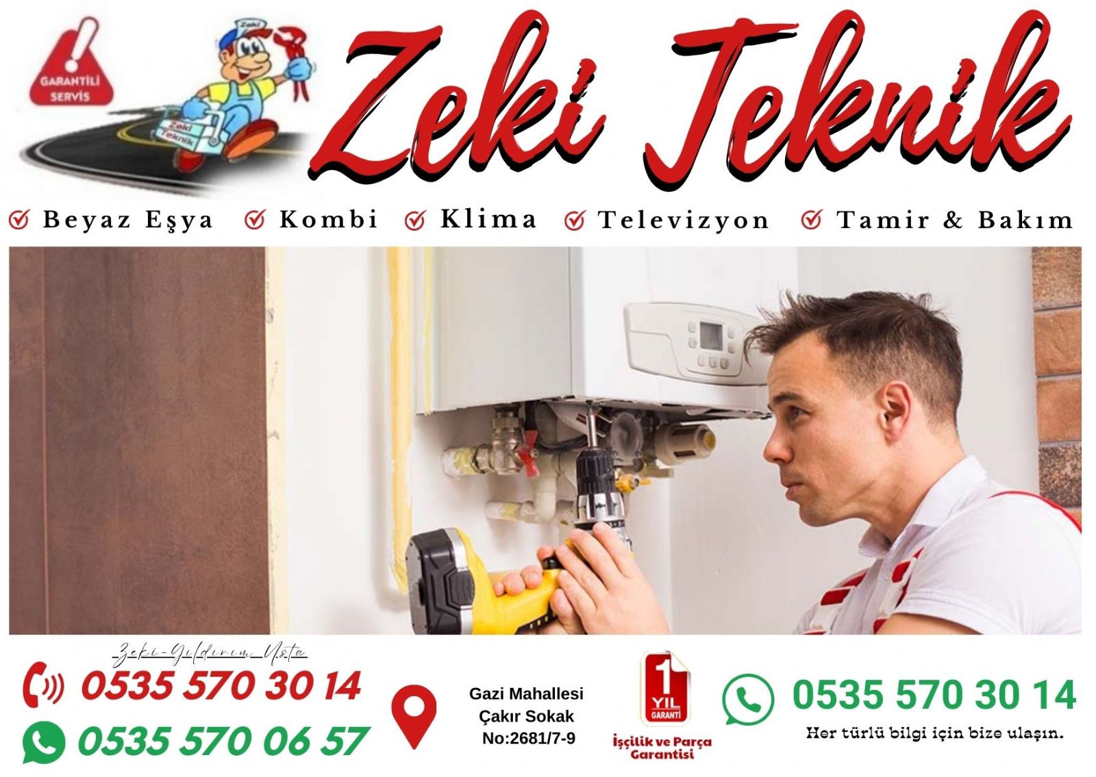Gazi Mahallesi Kombi Servisi