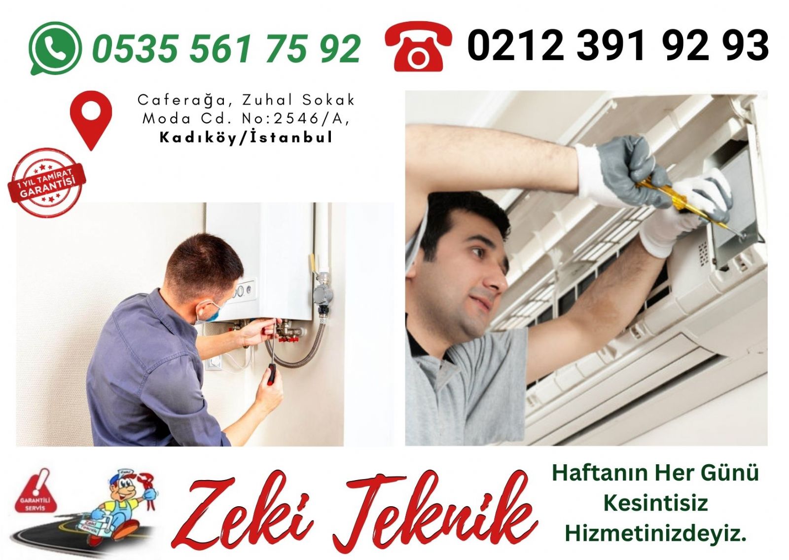 Kadıköy Kombi- Klima Servisi
