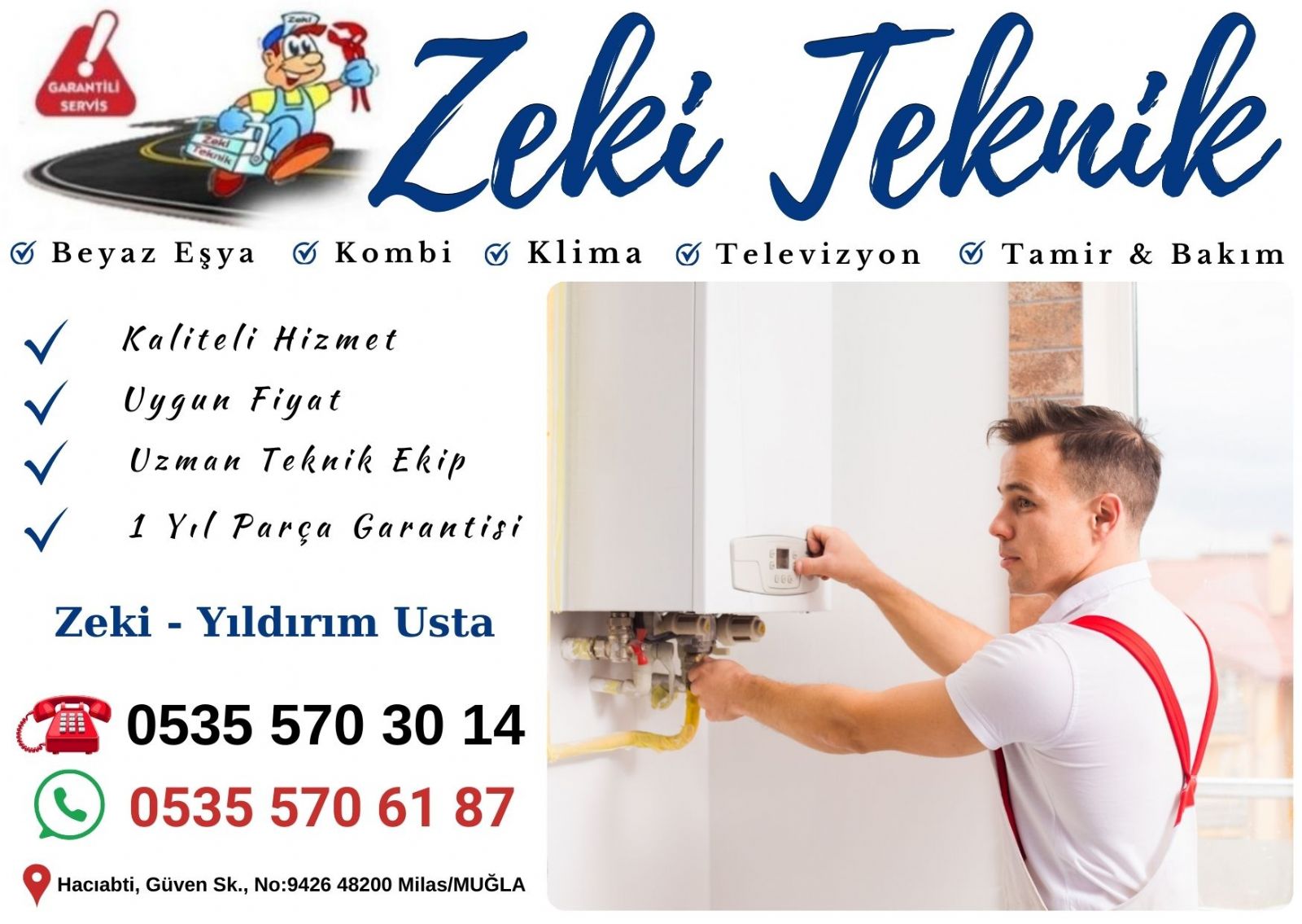 Milas Kombi Servisi