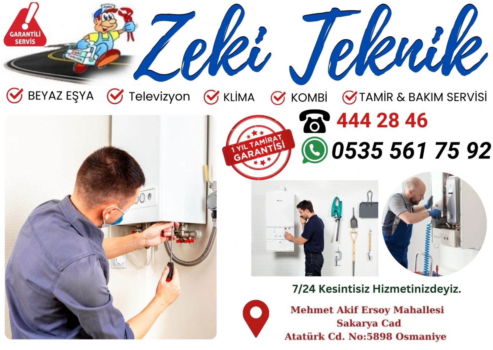 Osmaniye Kombi Servisi 
