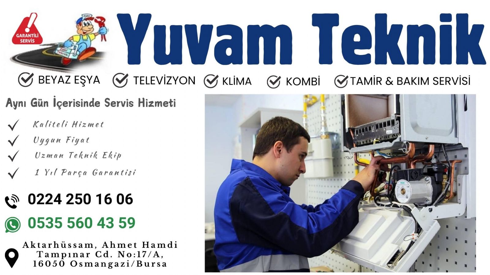 Yıldırım Kombi Servisi