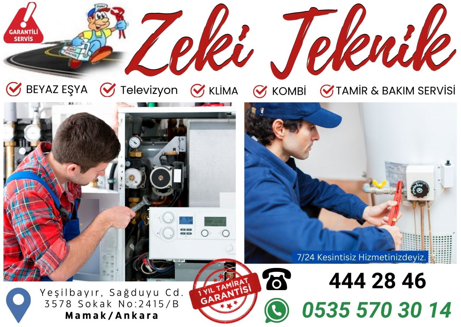 Yeşilbayır Kombi Servisi