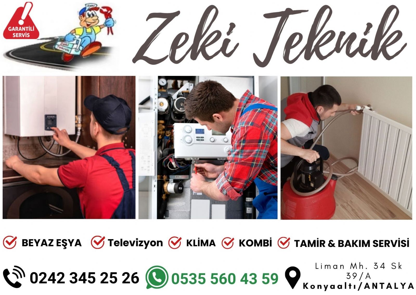 Liman Kombi Servisi